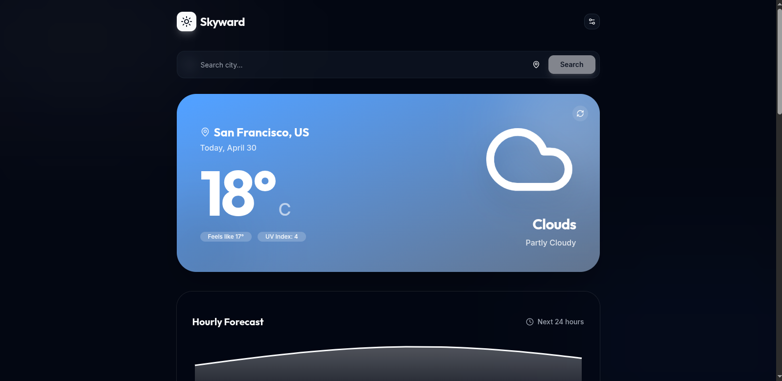 Featured Weather App